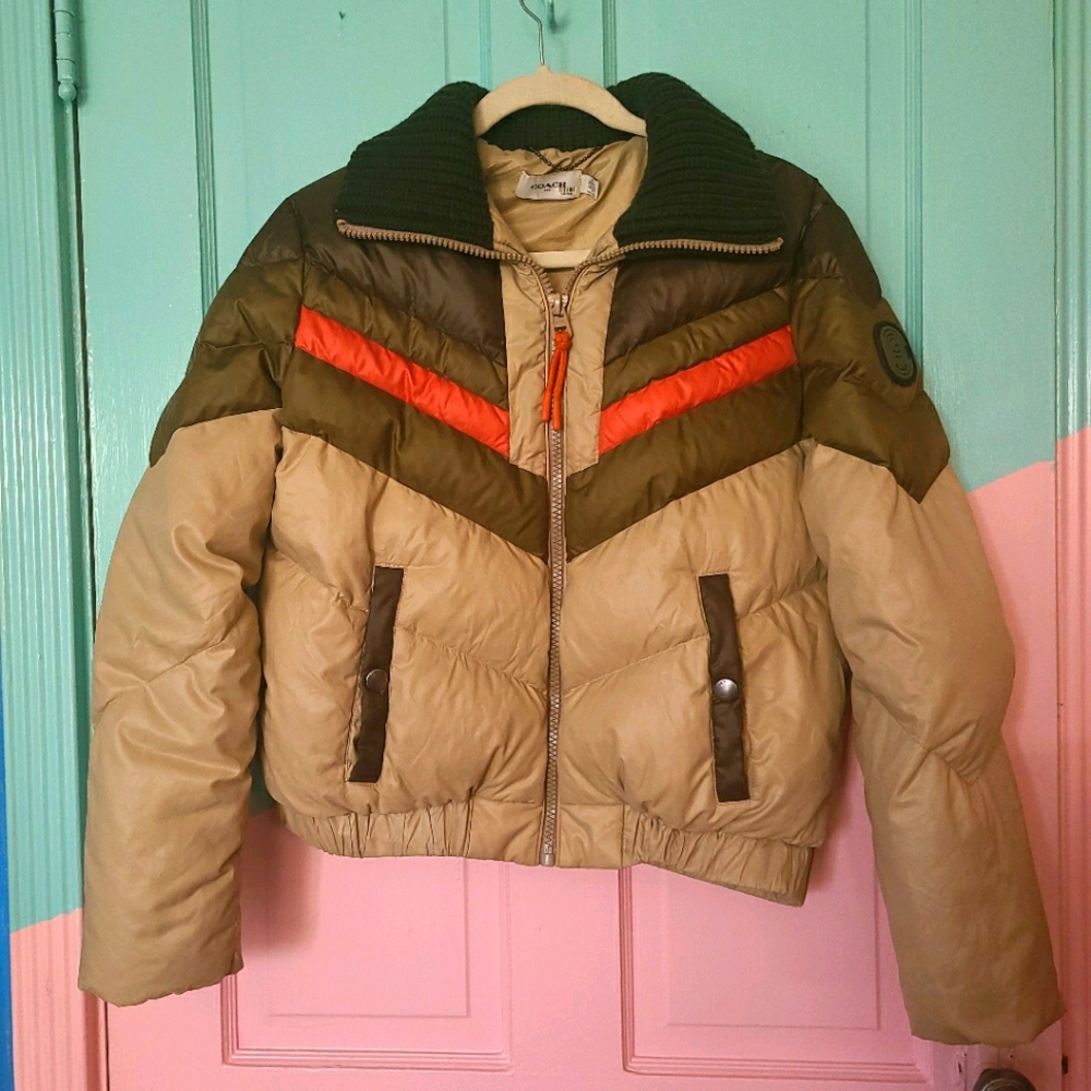 Coach ski jacket